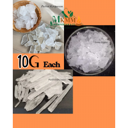 HOMEMADE THAILAM (Combo of  Patchakarpooram, Oma uppu, pudhina Uppu)10 gm Set