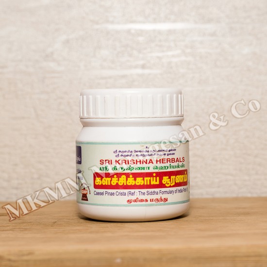 Kalartchikkai curnam	(fever nut powder)